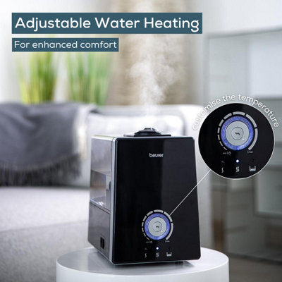 Beurer Humidifier and Aroma Diffuser - black LB88