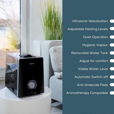 Beurer Humidifier and Aroma Diffuser - black LB88