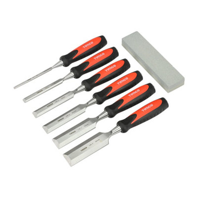 Bevel Edge Wood Chisel Set 7pcs