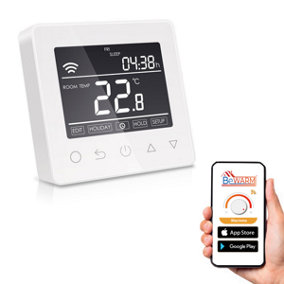 BeWarm BeTouch-E Wifi Thermostat - White