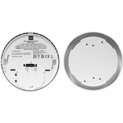BG 230V AC Mains Powered Carbon Monoxide Detector - 6