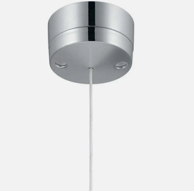 BG 802CH 6 Amp Bathroom Pull Cord Ceiling Light Switch Round 2 Way Pullswitch - Chrome - 4
