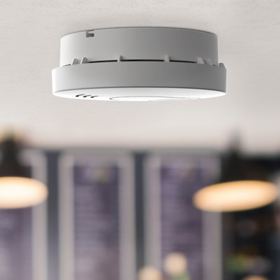 BG Battery Smoke Detector with 10 Year Sealed In Lithium Battery
