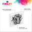 BG Evolve Pearlescent White Unswitched 13A Fused Connection Unit With Power LED Indicator And Flex Outlet