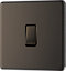 BG FBN13 Nexus Screwless Flat-Plate Single Intermediate Light Switch 10A
