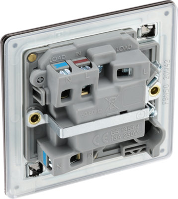 BG FBN50 Nexus Screwless Flat-Plate Switched Fused Connection Spur Unit 13A