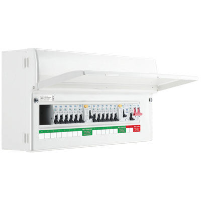 BG Fortress 14 Way Dual RCD Consumer Unit