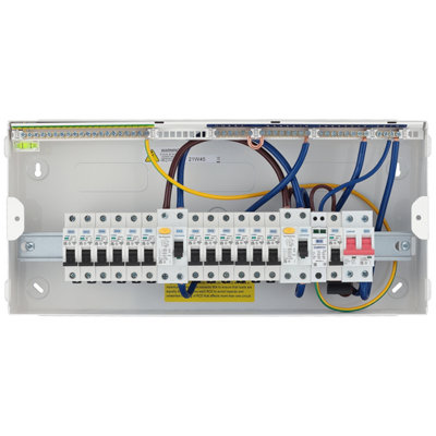 BG Fortress 14 Way Dual RCD Consumer Unit - 9