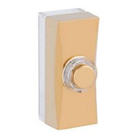 BG MDCPB4-01 Wired Door Bell Push (Brass)
