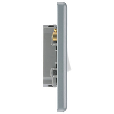 BG Metal Clad Quadruple Switch 20A 16AX 2 Way - 7