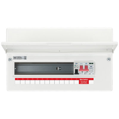 BG Metal Consumer Unit 16 Module 12 Way - 7