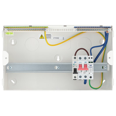 BG Metal Consumer Unit 16 Module 12 Way - 9