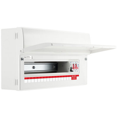 BG Metal Consumer Unit 19 Module 15 Way
