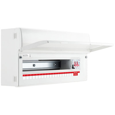 BG Metal Consumer Unit 22 Module 18 Way