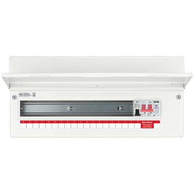 BG Metal Consumer Unit 22 Module 18 Way - 7