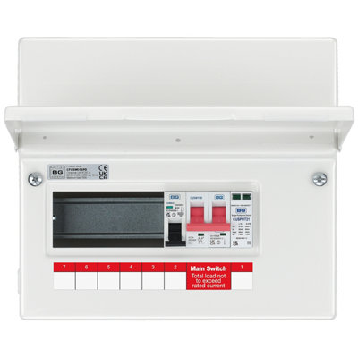 BG Metal Consumer Unit 9 Module 5 Way - 7