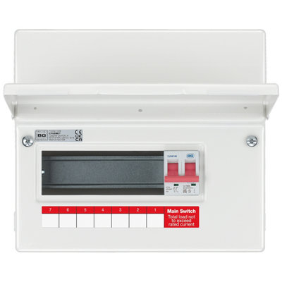 BG Metal Consumer Unit 9 Module - 7