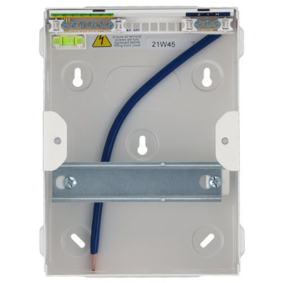 BG METAL EMPTY 4 MOD ENCLOSURE COMES WITH CABLE AND BUSBAR