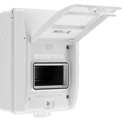 BG Metal Enclosure 5 Mod IP65 Weatherproof