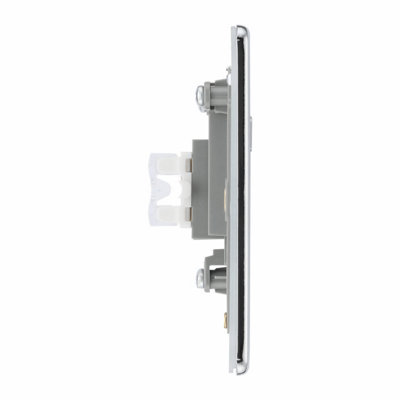 BG Nexus Screwless RJ45 Data Outlet Socket 1 Gang Polished Chrome - FPCRJ451 - 3