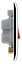BG NPC74 Nexus Metal Polished Chrome 45A 2 Pole Neon Cooker Switch