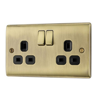 BG Switched Socket Brown (One Size)