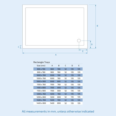Bi-Folding 700 mm Glass Shower Door with 900 Frameless Side Panel Enclosure and Tray - 7
