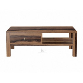 Bialla Coffee Table With Drawer Centre Table Side Table Solid Wood