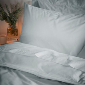 Bianca 200 Thread Count Temperature Controlling TENCEL™ Lyocell Standard Pillowcase Pair Silver Grey