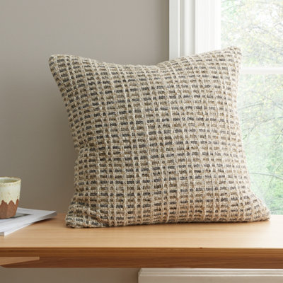 Bianca Amble Linen Blend 45x45 cm Cushion Charcoal Grey