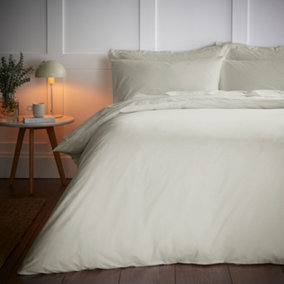 Bianca Bedding 200 Thread Count Temperature Controlling TENCEL™ Lyocell Duvet Cover Set with Pillowcases Natural