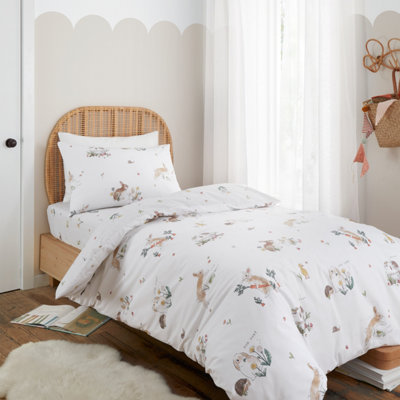 Bianca Bedding Bunny Rabbit Friends Cotton Duvet Cover Set with ...