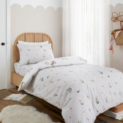 Bianca Bedding Bunny Rabbit Friends Cotton Duvet Cover Set with ...