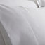 Bianca Bedding Luxury 800 Thread Count Cotton Sateen Duvet Cover Set with Pillowcases White