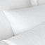 Bianca Fine Linens 180 Thread Count Egyptian Cotton Standard 50x75cm Pack of 2 Pillow cases with envelope closure White