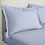 Bianca Fine Linens 200 Thread Count Cotton Percale Oxford 50x75cm + border Pack of 2 Pillow cases with envelope closure Lavender