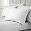 Bianca Fine Linens 400 Thread Count Cotton Sateen Standard 50x75cm Pack of 2 Pillow cases with envelope closure Dove Grey