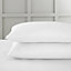 Bianca Fine Linens 400 Thread Count Cotton Sateen Standard 50x75cm Pack of 2 Pillow cases with envelope closure White