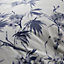 Bianca Fine Linens Bedding Kyoto Leaf Cotton Duvet Cover Set with Pillowcases Navy