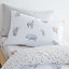 Bianca Fine Linens Bedding Zoo Animals Cotton Duvet Cover Set with Pillowcases Pastel