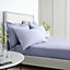 Bianca Fine Linens Bedroom 200 Thread Count Cotton Percale Fitted Sheet 32cm Depth Lavender