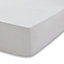 Bianca Fine Linens Bedroom 200 Thread Count Organic Fitted Sheet 32cm Depth Silver Grey