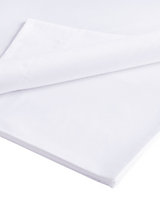 Bianca Fine Linens Bedroom Luxury 800 Thread Count Cotton Sateen Flat Sheet White
