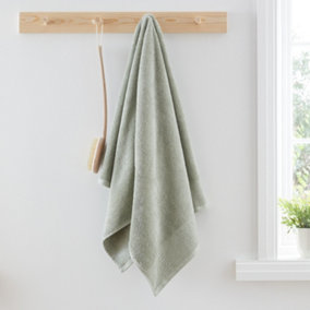 Bianca Fine Linens Egyptian Cotton Bath Sheet Sage Green