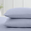 Bianca Fine Linens Pillowcases 200 TC Cotton Percale Standard 50x75cm Pack of 2 Pillow cases with envelope closure Lavender