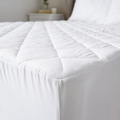 Bianca Temperature Controlling TENCEL™ Lyocell Mattress Protector White