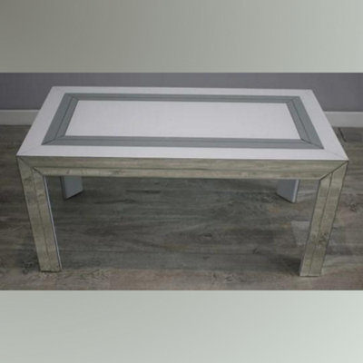 Bianco 1-Tier Coffee Table / Elegant and Modern Design with Clean Lines and Stylish Finish