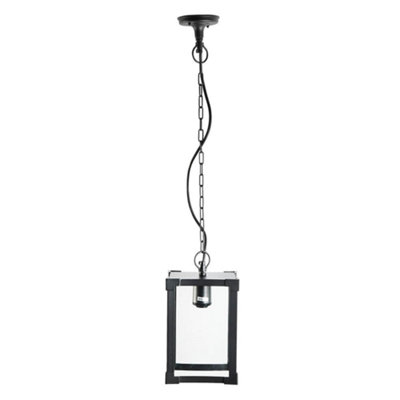 Biard Adjustable Chain Pendant Lamp Outdoor Light - Black