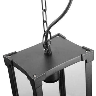 Biard Adjustable Chain Pendant Lamp Outdoor Light - Black - 6