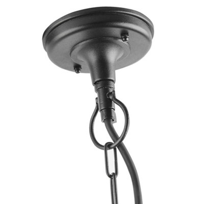 Biard Adjustable Chain Pendant Lamp Outdoor Light - Black - 4